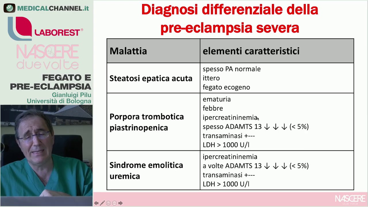 Fegato e pre-eclampsia