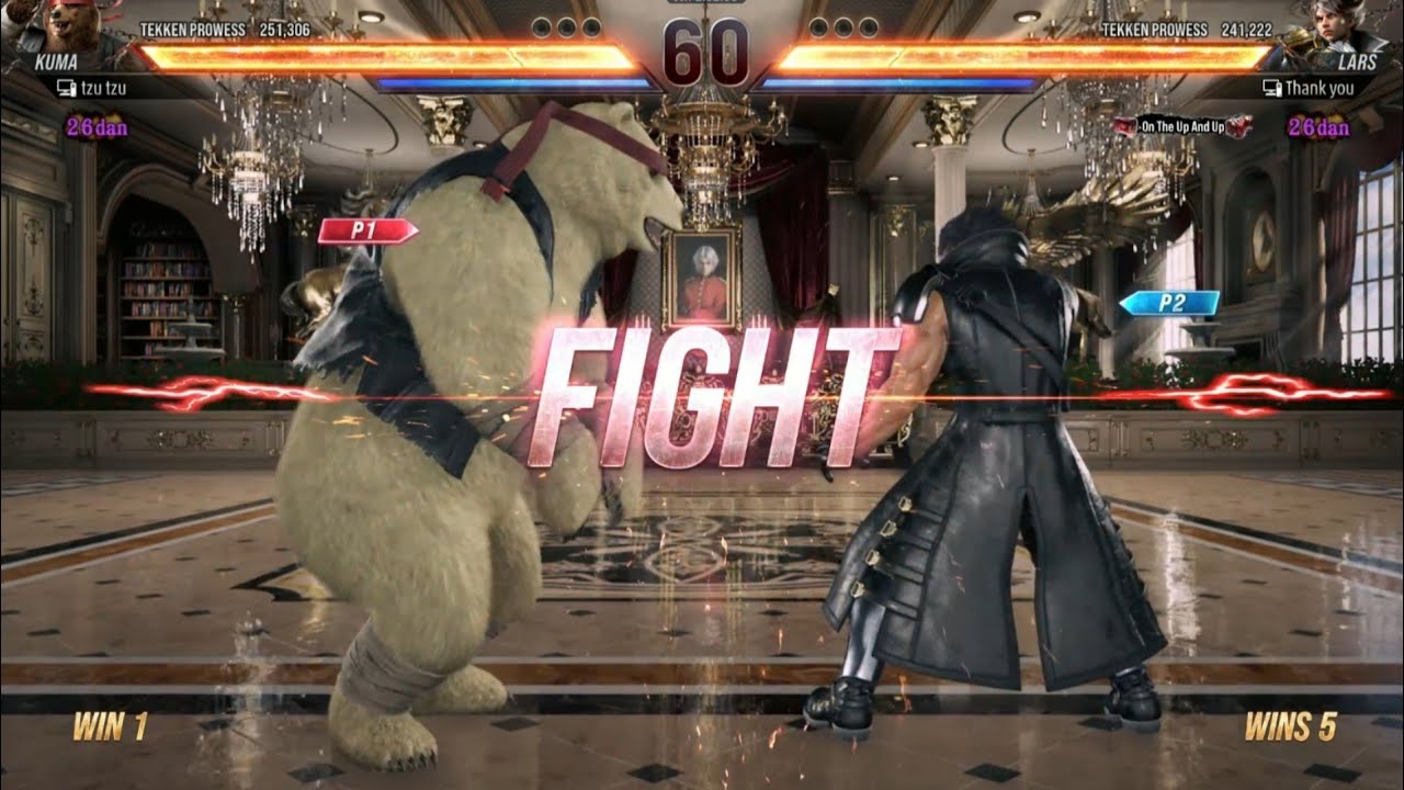 Tekken 8 | tzu (Kuma) vs Thank you (Lars)