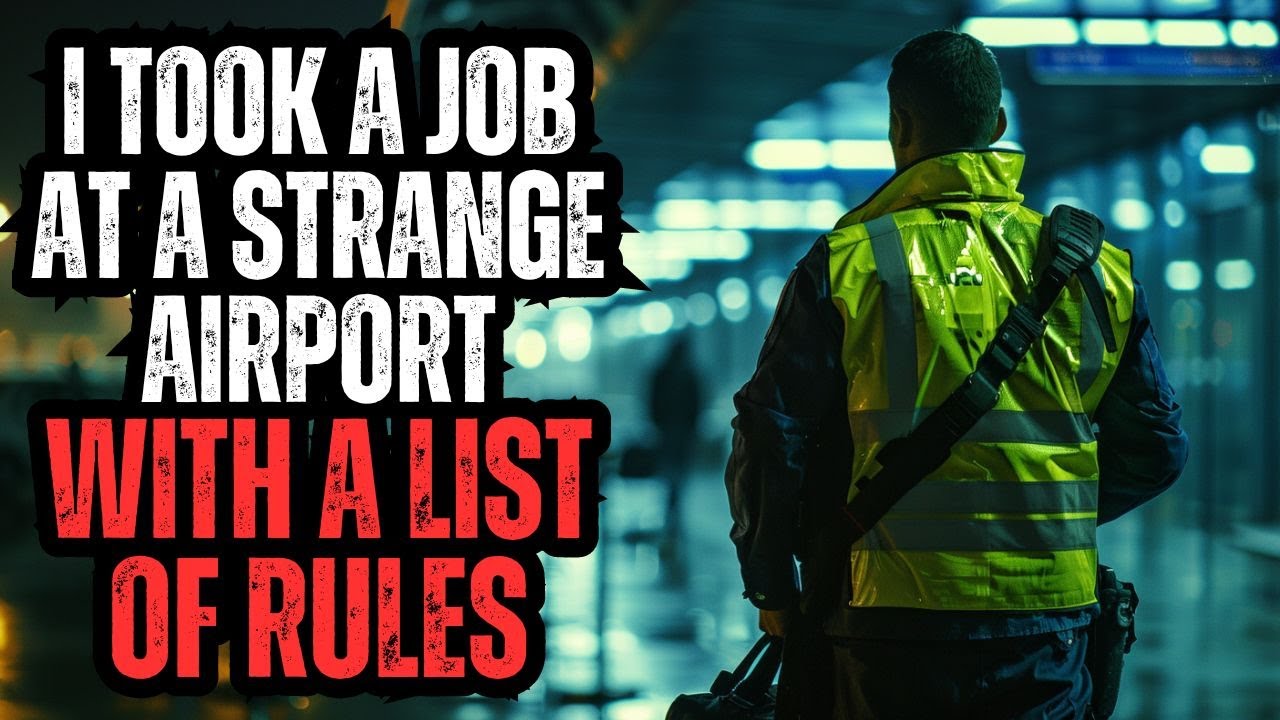 I Took a Job at a Strange Airport - There's a List of RULES