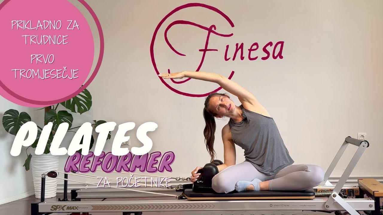 Pilates na Reformeru za početnike | prikladno za trudnice u prvom tromjesečju