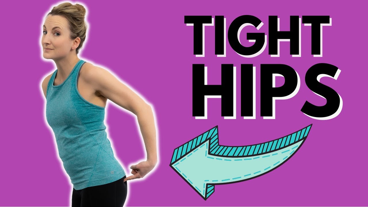 Deep Stretches for Tight Hips // Easy Routine