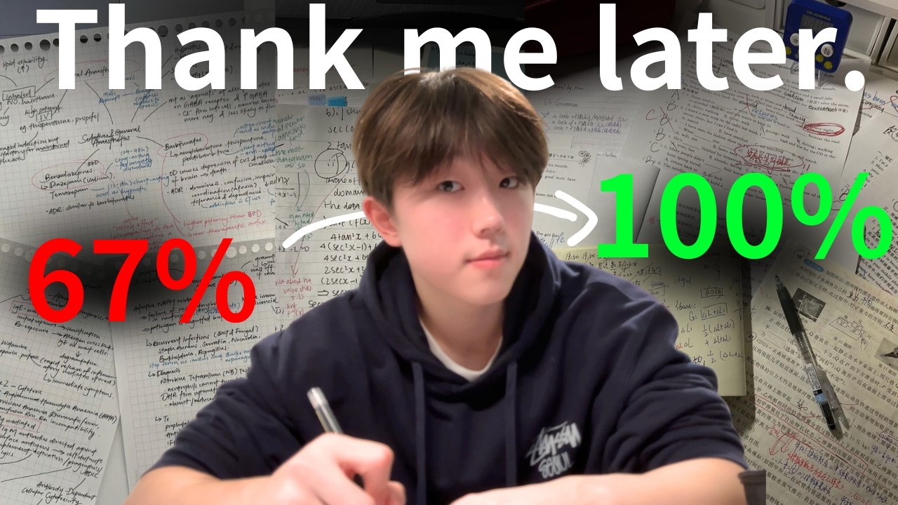 How to ACTUALLY study since school never taught you
