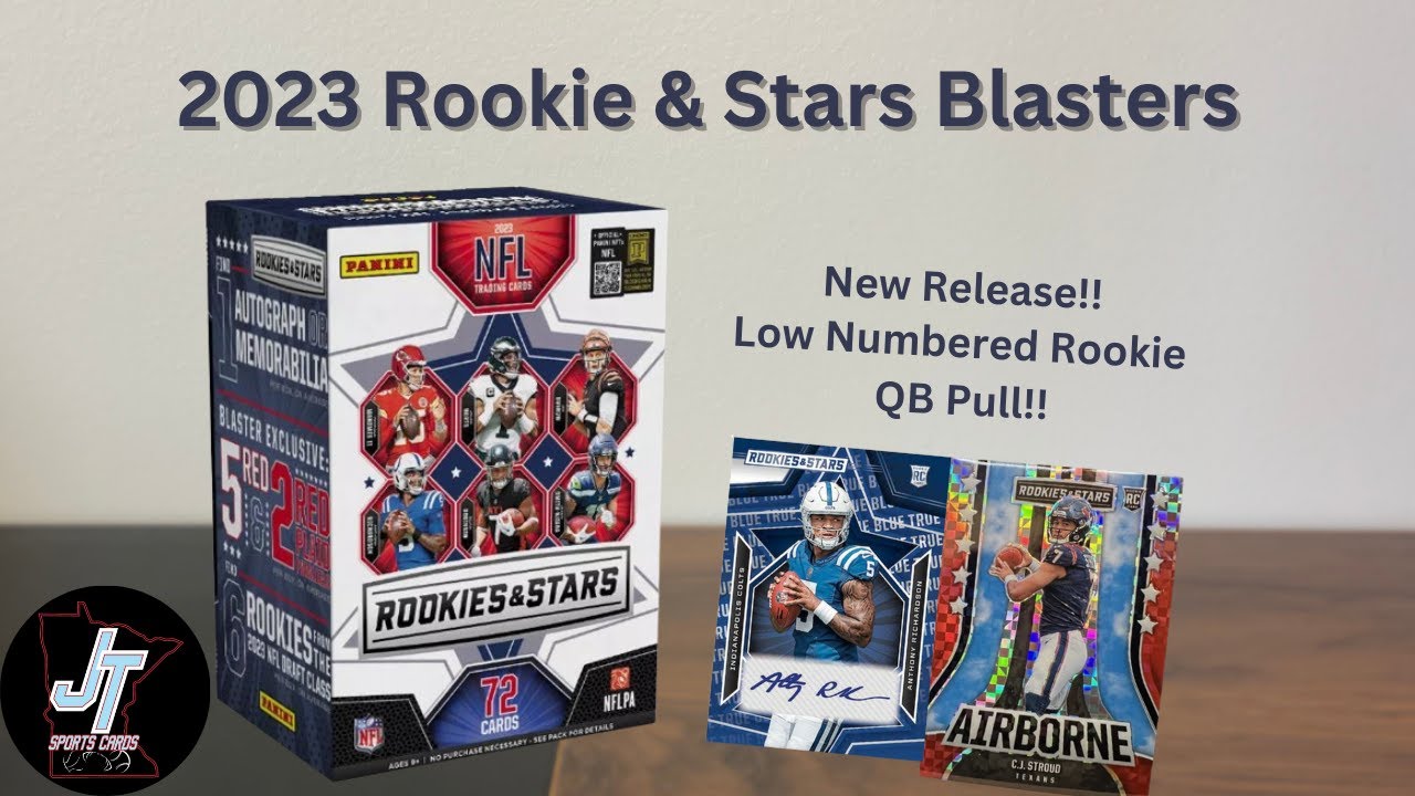 New Release!! - 2023 NFL Rookies & Stars Blaster Box - 2x Blaster Review -  Did Panini Get Lazy?