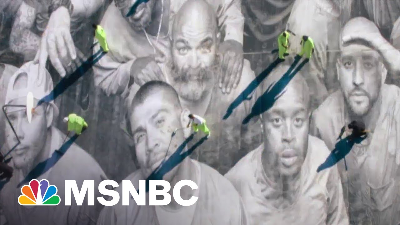 Inside The CA Prison Where Artist JR Worked With Inmates Seeking Rehabilitation