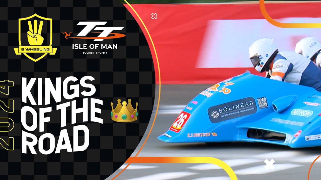 KING OF THE ROAD 👑 Andy King & Andy Sigsworth on the run at the 2024 TT 🇮🇲