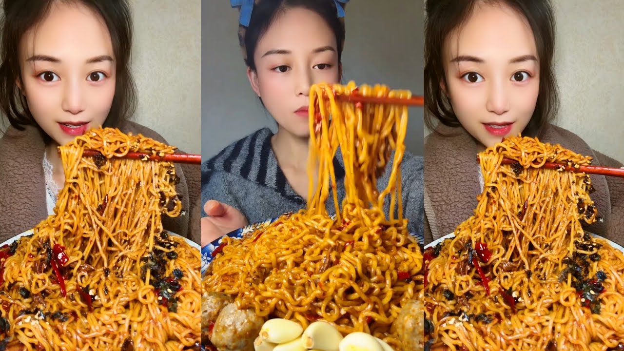 Chinese Noodles Mukbang Eating Show | 불닭볶음면 먹방모음, 매운음식먹방 |Chinese Food Fast Eating Challenge Mukbang