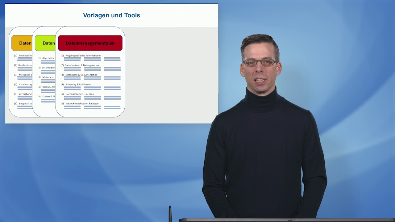 Datenmanagement nach Plan