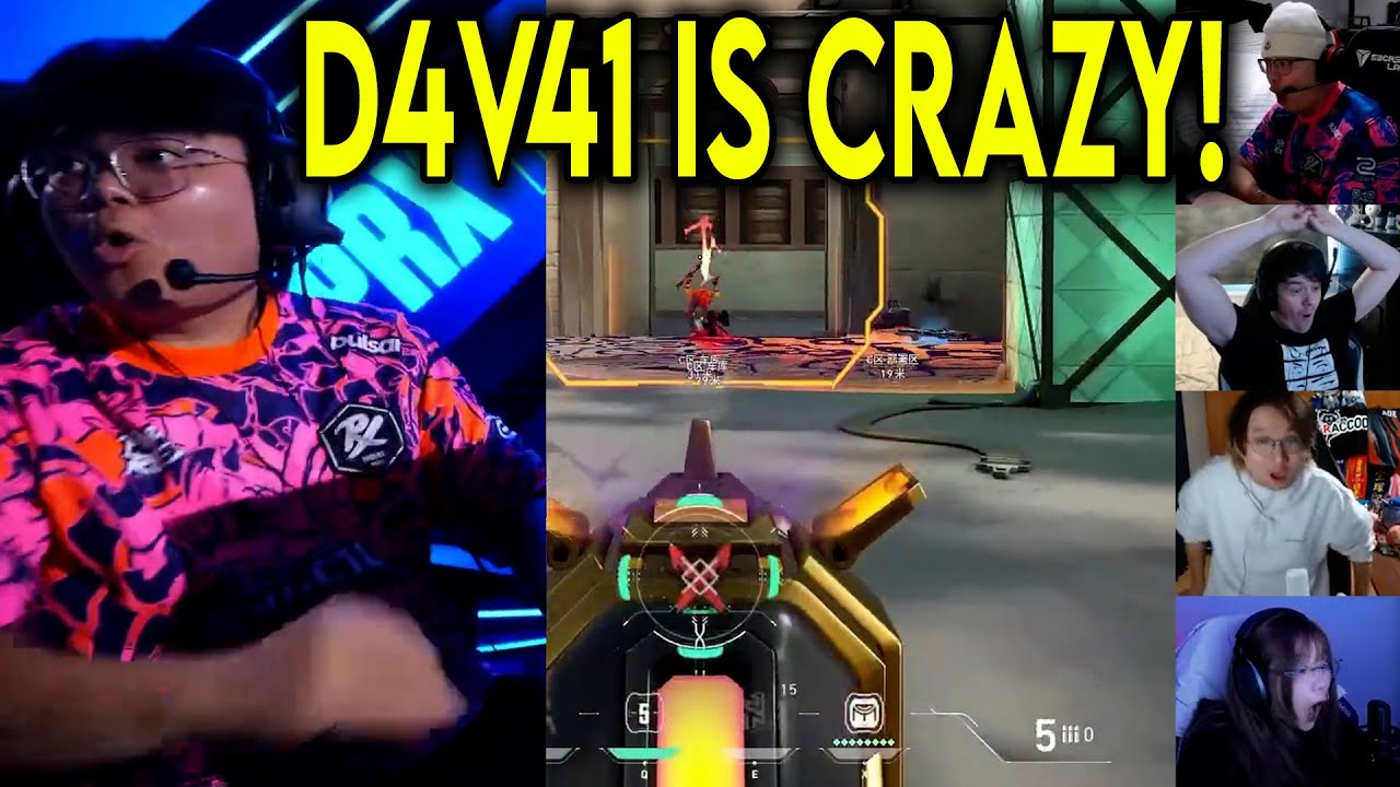 Valorant Streamers Reacts To PRX D4v41 CRAZY 4k Against GENG In GRAND FINALS