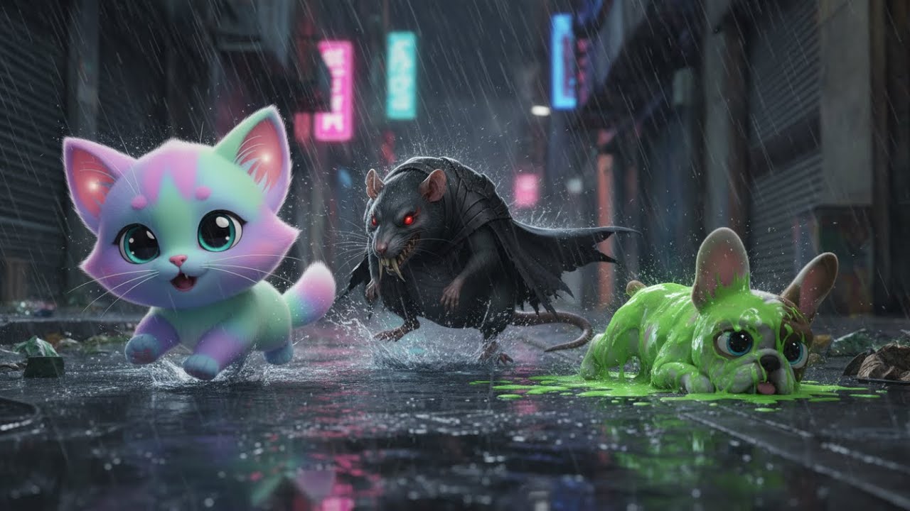 🐶📜 Frenchie & Puffi The Stolen Town Hall Mystery!  Cinematic 3D Animated Adventure