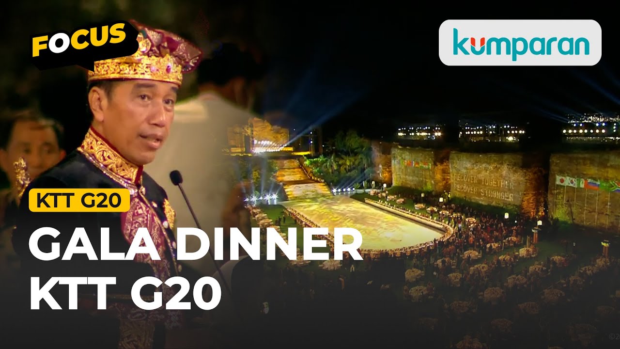 [FULL] Meriahnya Pertunjukan Budaya di Gala Dinner KTT G20, Bikin Bangga Indonesia