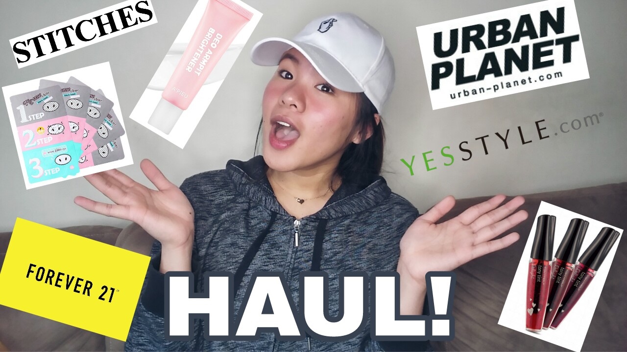 YesStyle.com, Urban Planet etc. HAUL || klathrel