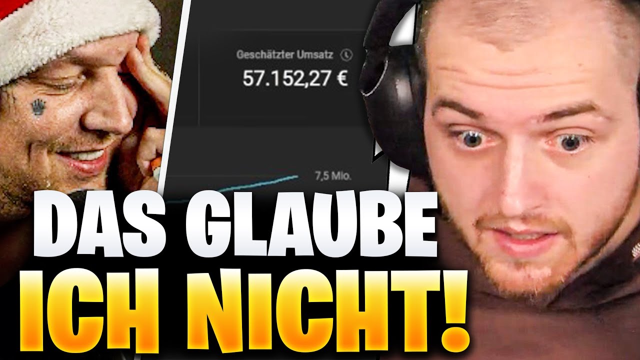😨💸57.000€ macht MONTE mit einem VIDEO! - Seine Einnahmen 2023 REAKTION  | Trymacs Stream Highlights
