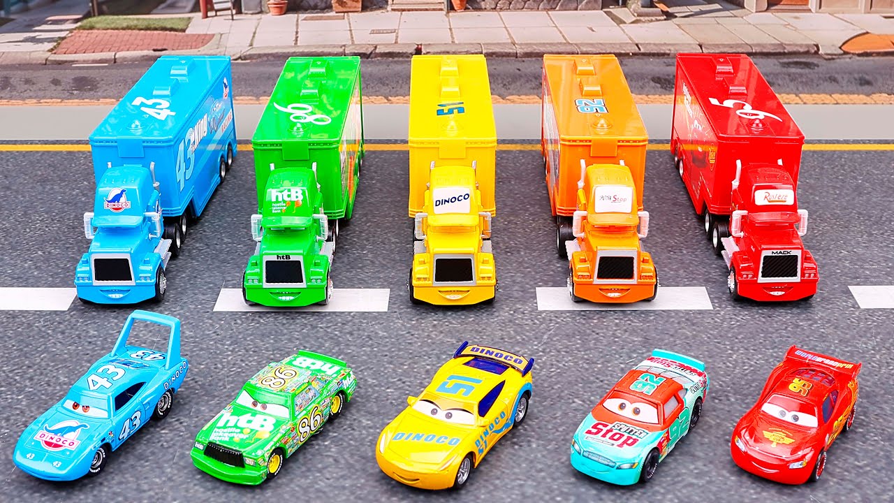 Disney Pixar Cars Unboxing Review | Lightning McQueen | Disney Pixar Cars Submarine Car Wash Playset