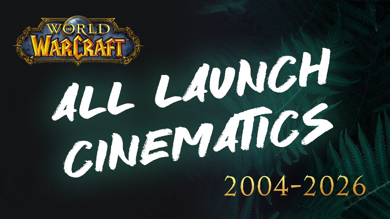 World of Warcraft: Every Launch Cinematic (2004 - 2026)