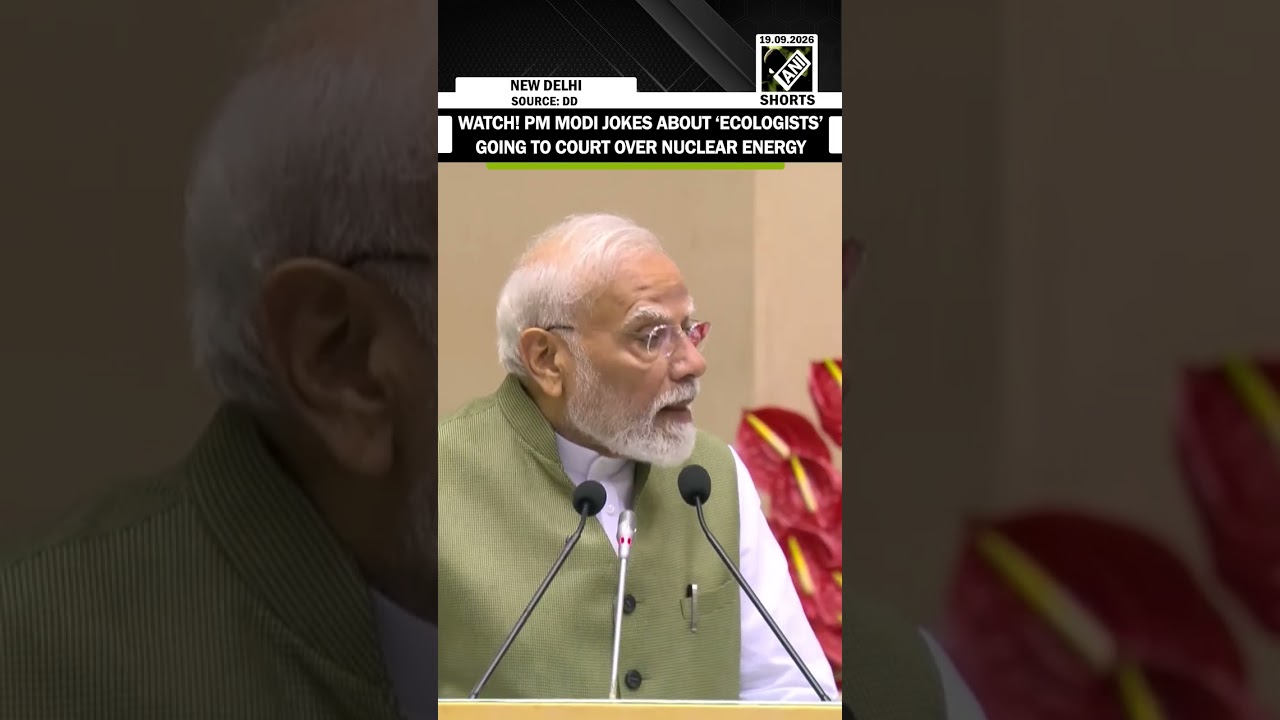 Must Watch! PM Modi jokes about &lsquo;Ecologists&rsquo; approaching courts over India&rsquo;s nuclear energy reforms