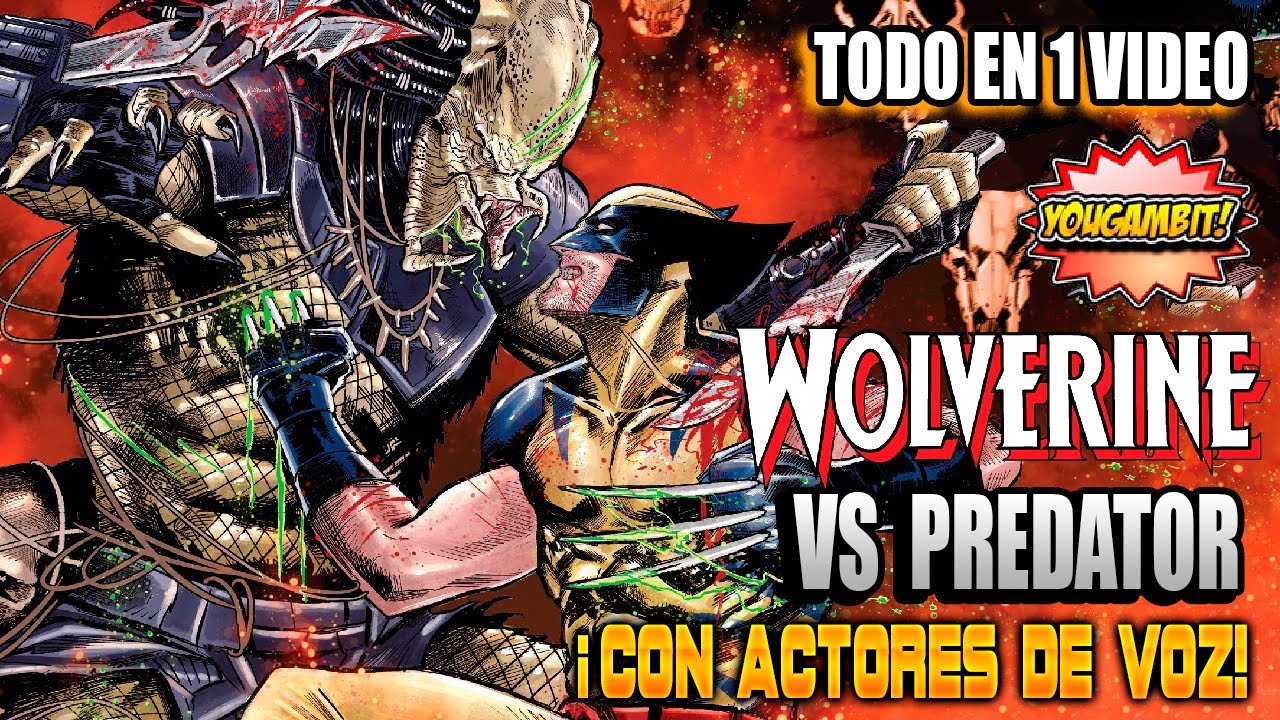 Videocomic: WOLVERINE vs DEPREDADORES 💀 Película Completa con Actores de Voz 💀 YouGambit