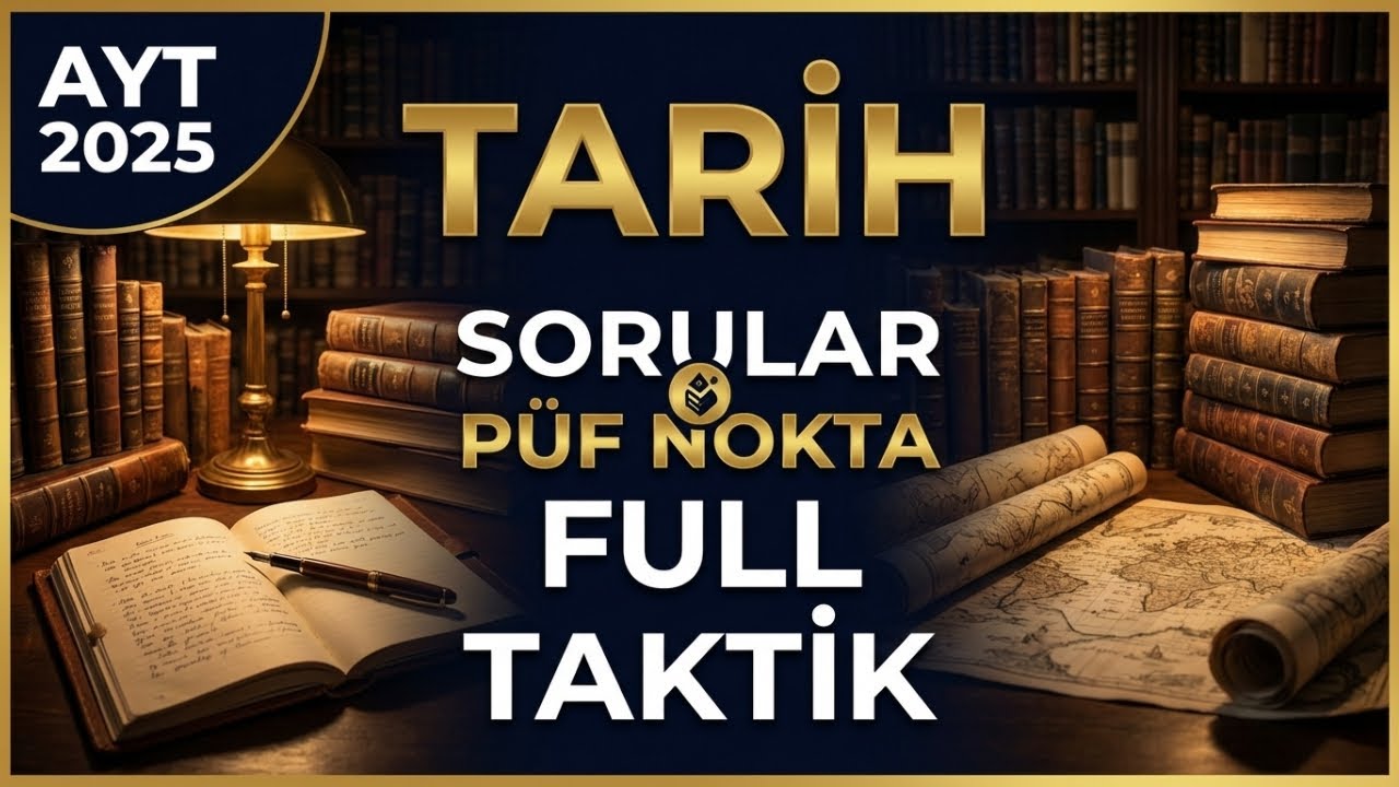 AYT 2025 TARİH (1-6) SORULARI ÇÖZÜMLERİ/PÜF NOKTALARI