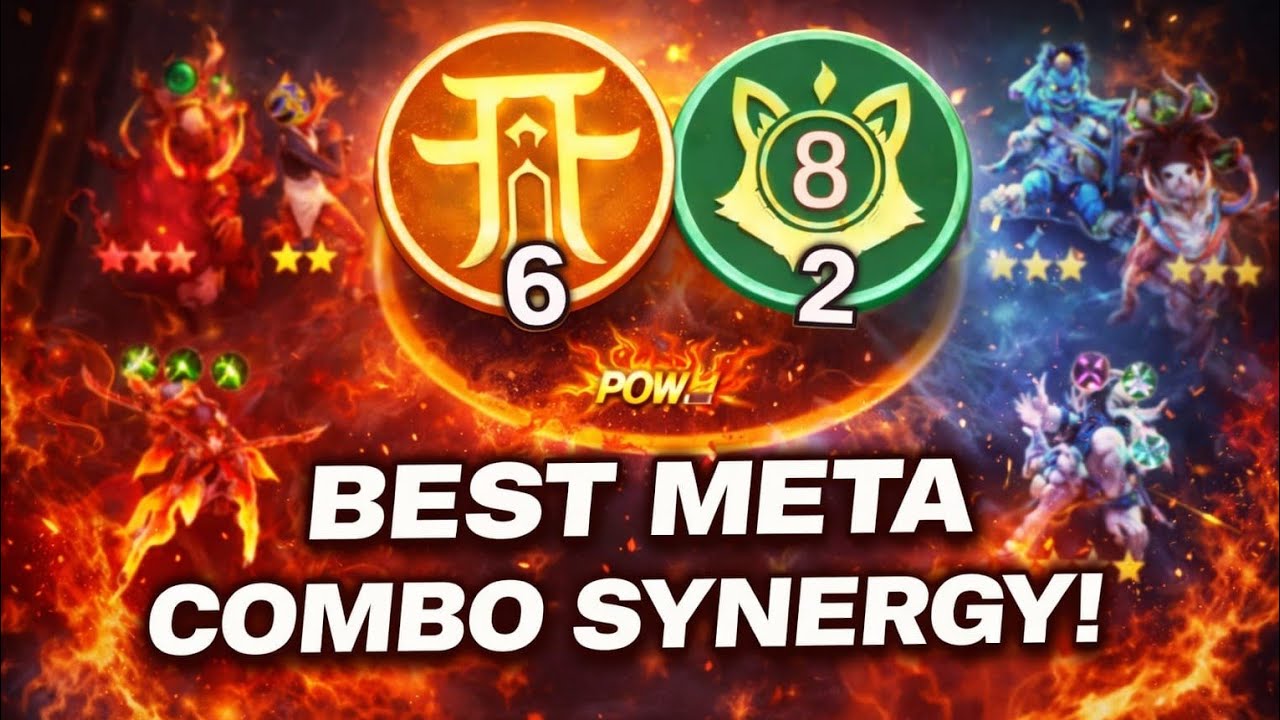 BEST META COMBO SYNERGI MAGIC CHESS GOGO