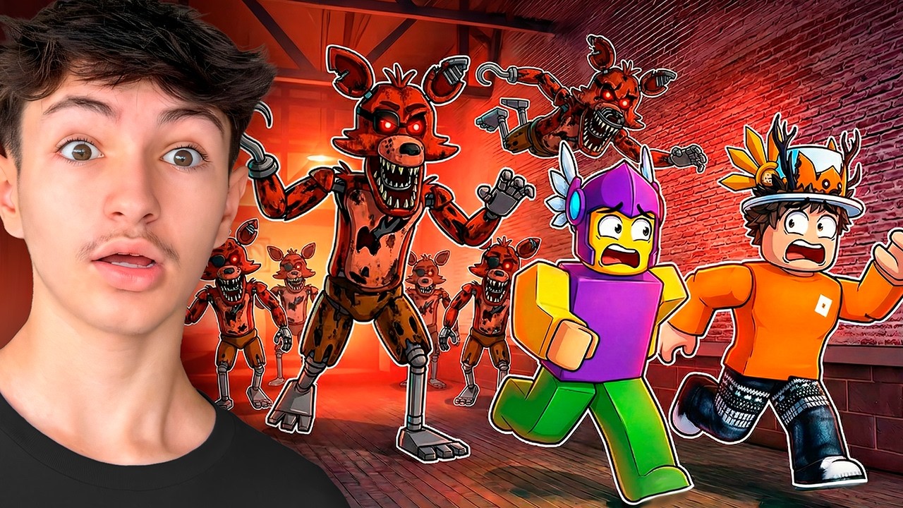 FNAF ETERNAL NIGHTS MAS TEM 1 TRILHÃO DE FOXYS ATRÁS DA GENTE! 😨😭