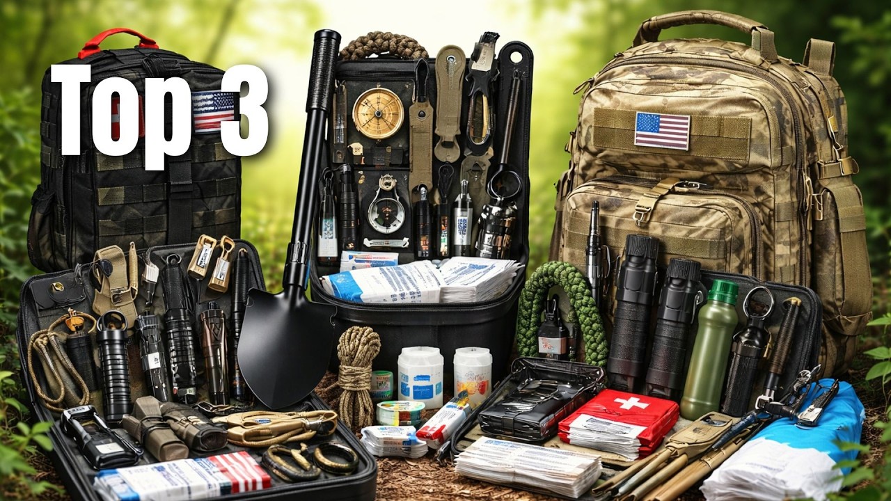 Top 3 Best Tactical Survival Kits for Any Situation !