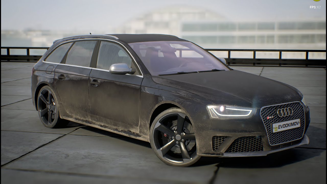 Audi RS4 интерактивный конфигуратор на UE4