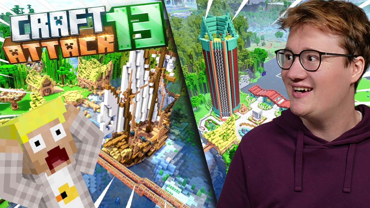 VIP FREIZEITPARK TOUR mit CAST und LUKE (ALLES ZEIGEN) | Craft Attack 13