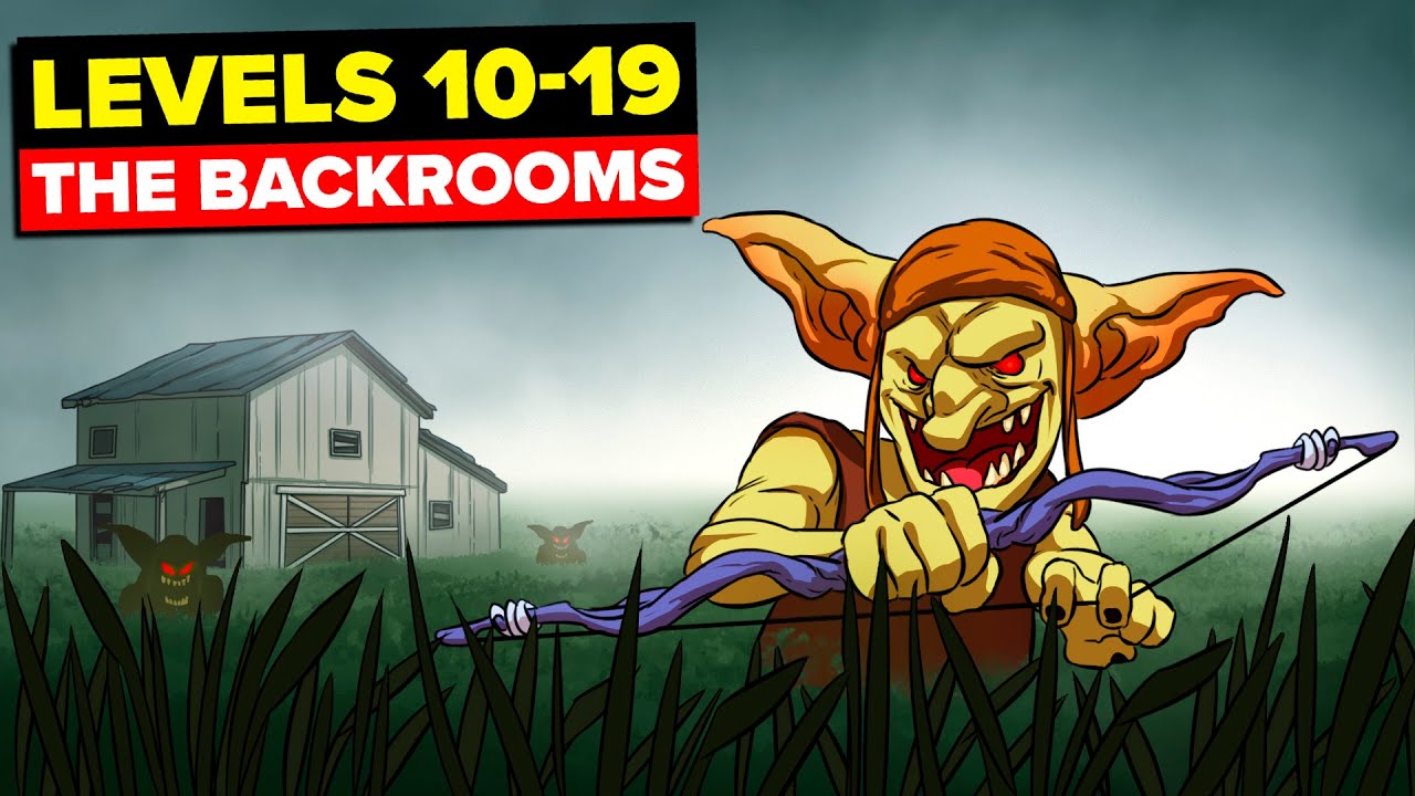 The Backrooms - Levels 10-19 - Surviving The Backrooms (Compilation)