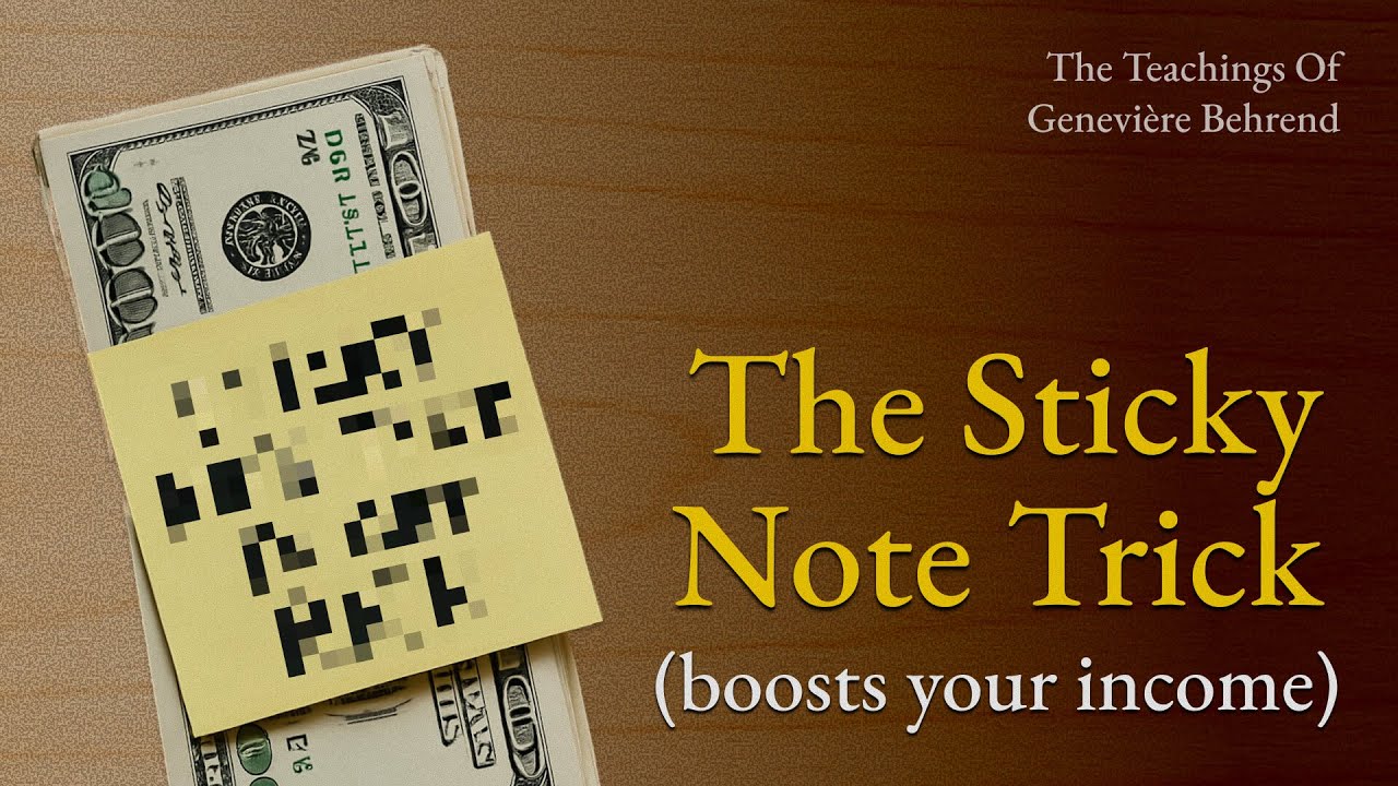 The Sticky-Note Trick That Boosts Your Income