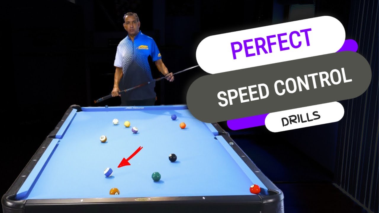 How to Use Drills for Perfect SPEED CONTROL -  All Levels of Player - (Pool Lessons)