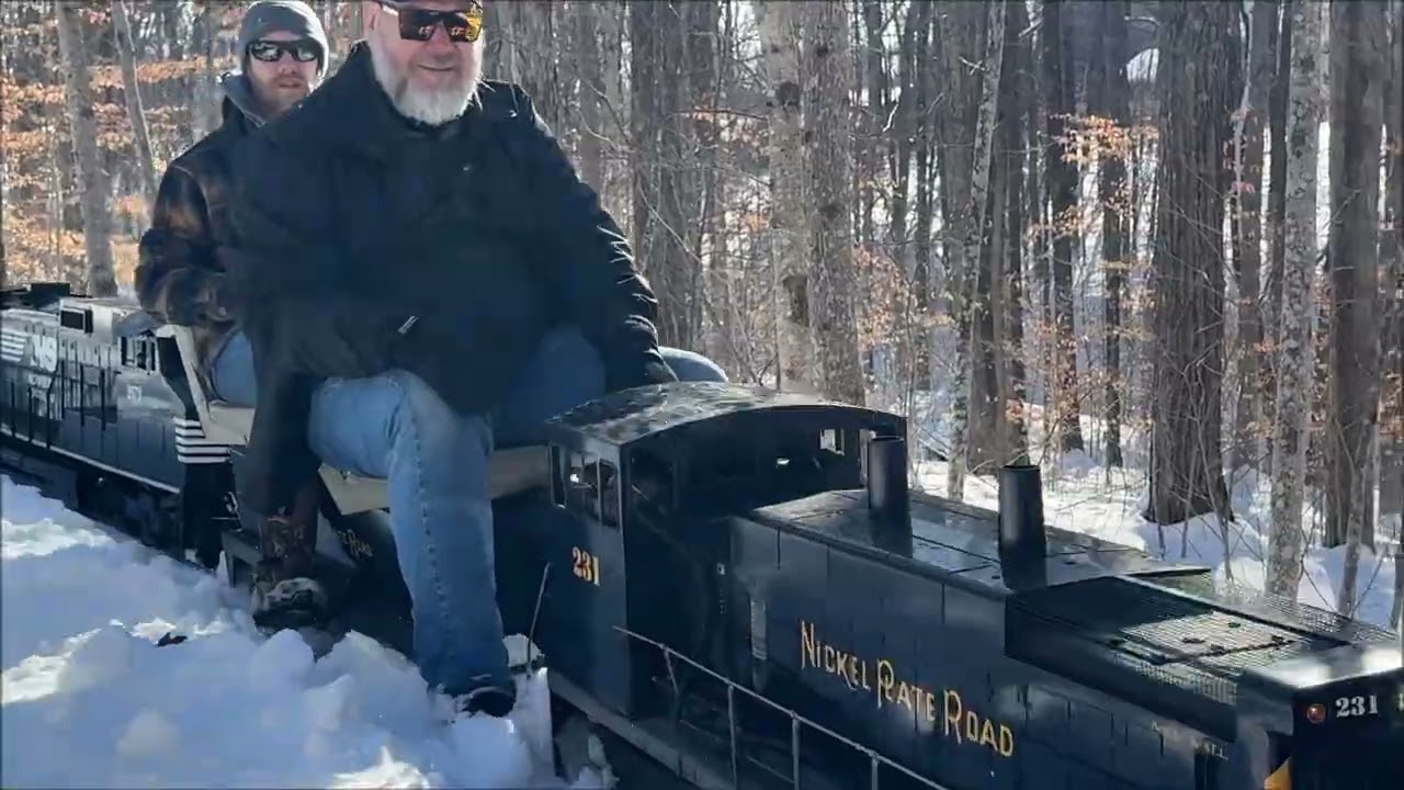 NEWX Railroad Plowing Snow 2-1-2026