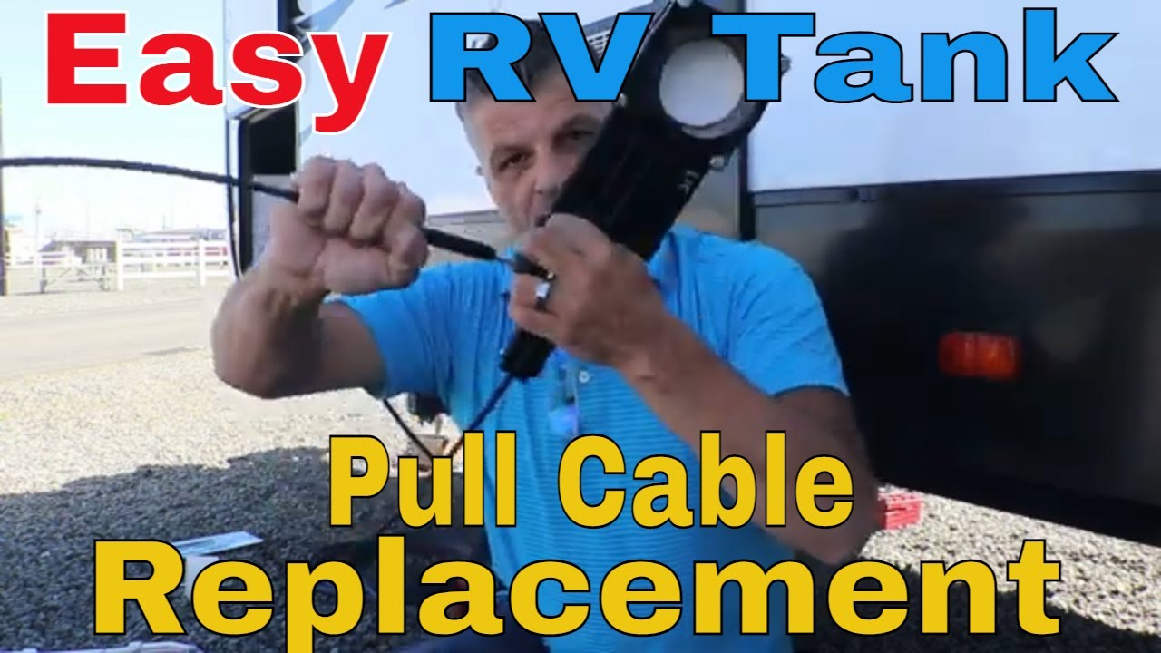 How to fix a black tank cable on a Grand Design Reflection