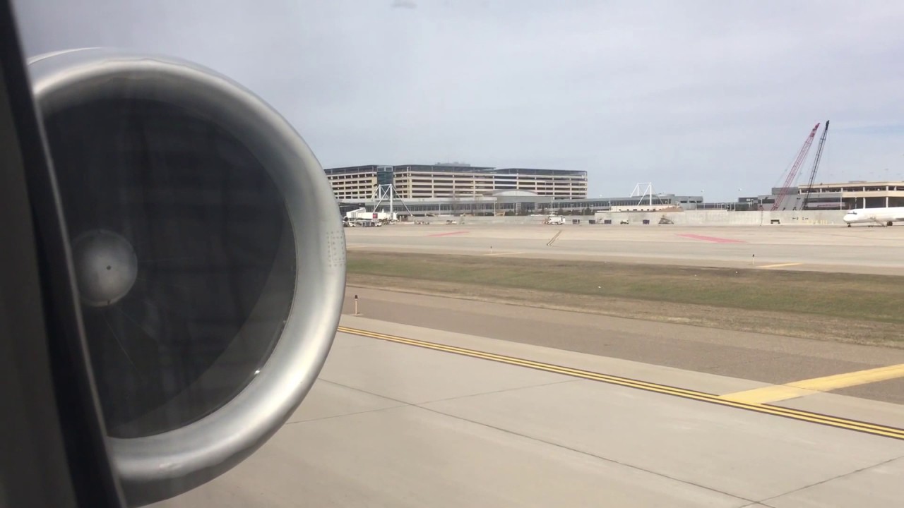 Delta AIrlines MD-88 Full Flight Minneapolis Saint-Paul to Atlanta