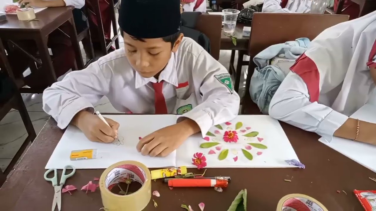 Ragam Hias Flora - Seni Rupa 6-A