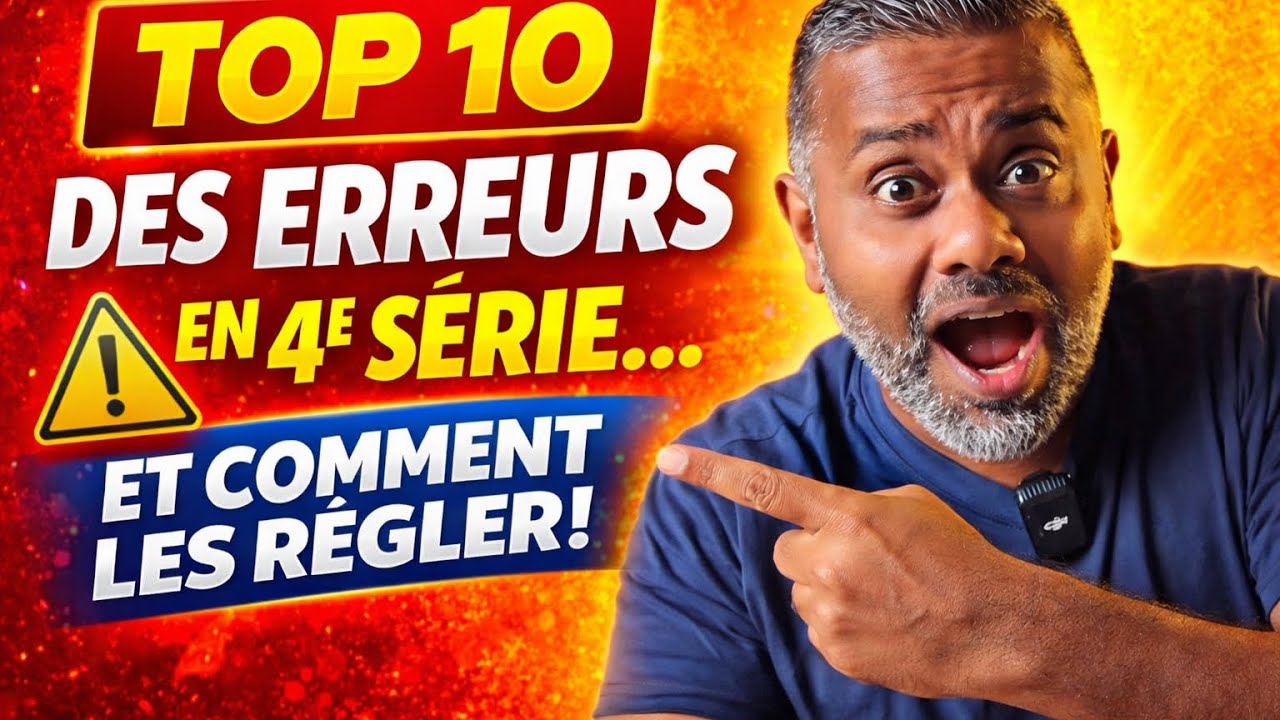 Ces 10 erreurs t’empêchent de monter 15/5