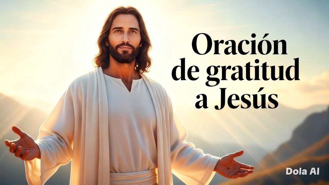 ORACIÓN DE LA MAÑANA 🌅 Agradecimiento Profundo a Jesucristo | Empieza el Día con Dios