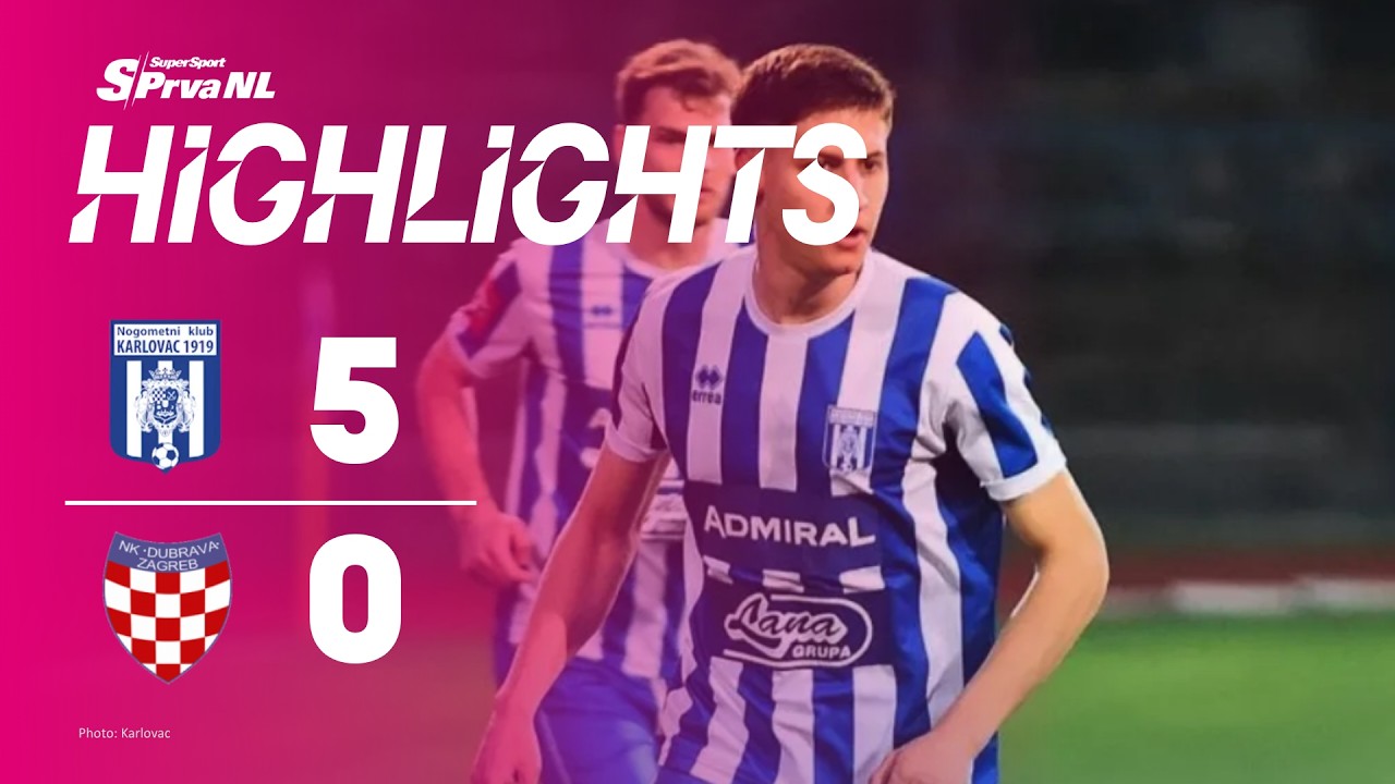 KARLOVAC 1919 vs DUBRAVA TIM KABEL 5:0 (25. kolo, SuperSport1NL 25/26)