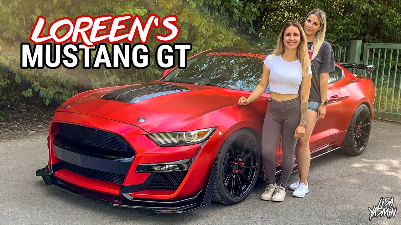 Ford Mustang GT 🔥 | Loreen's Mustang V8 | CarGirls | Lisa Yasmin