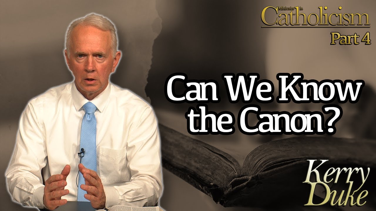 The Real Reason Catholics Press the Canon Issue