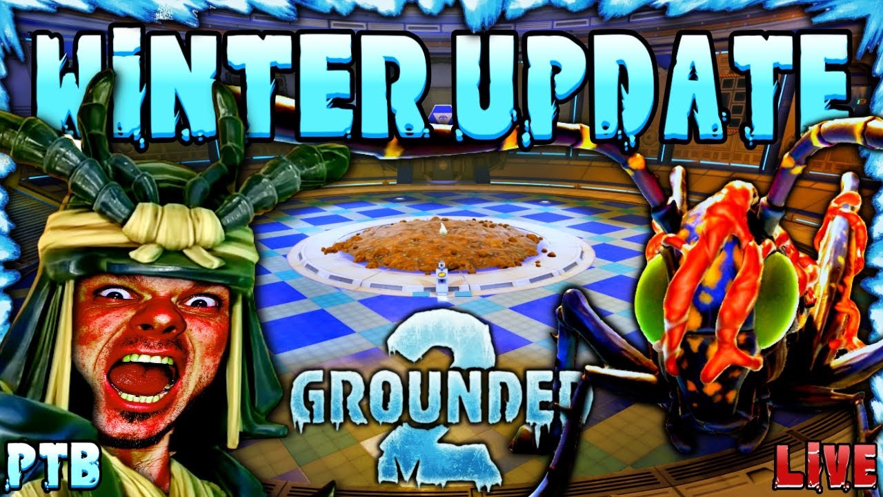 ❄️ *GROUNDED 2* [LIVE] Winter Update PTB! Activating the Growing Pod 😮‍💨 | (Garden Boss)