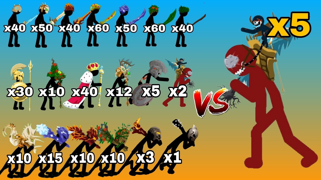 Can The Giant Leader Defeat Five Kai Rider Alone? - Rider's Fury - Stick War Legacy 