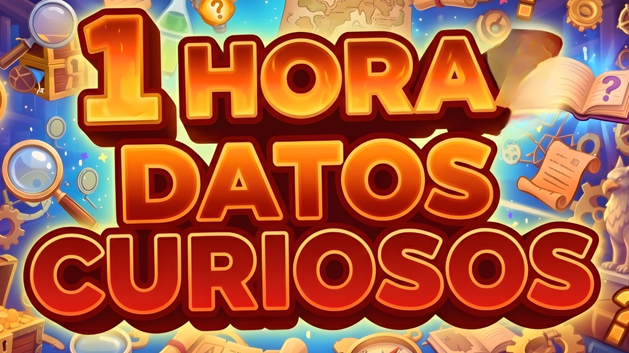 1 HORA sin pausas de DATOS CURIOSOS y COSAS QUE NO SABÍAS ⏰😲