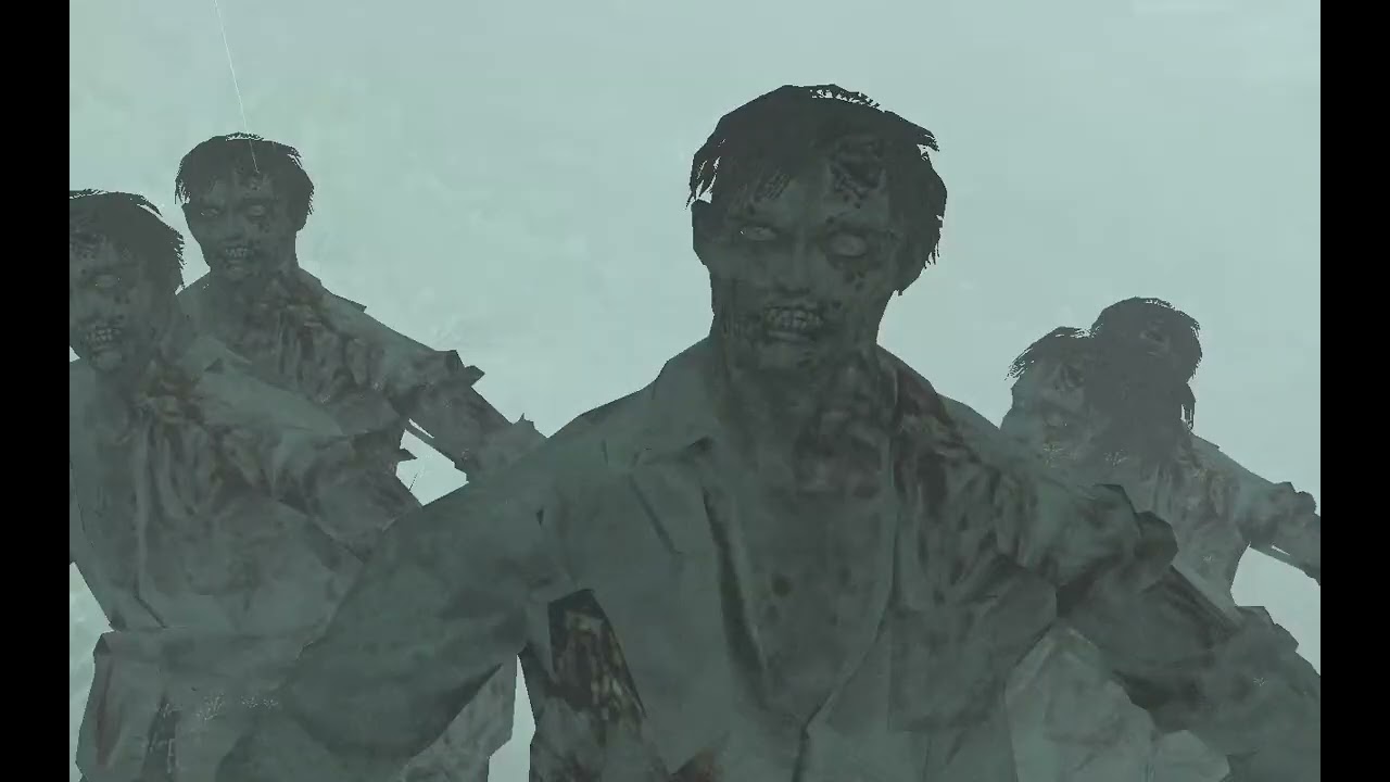 GTA San Andreas zombies en El Castillo del Diablo mod (PC)