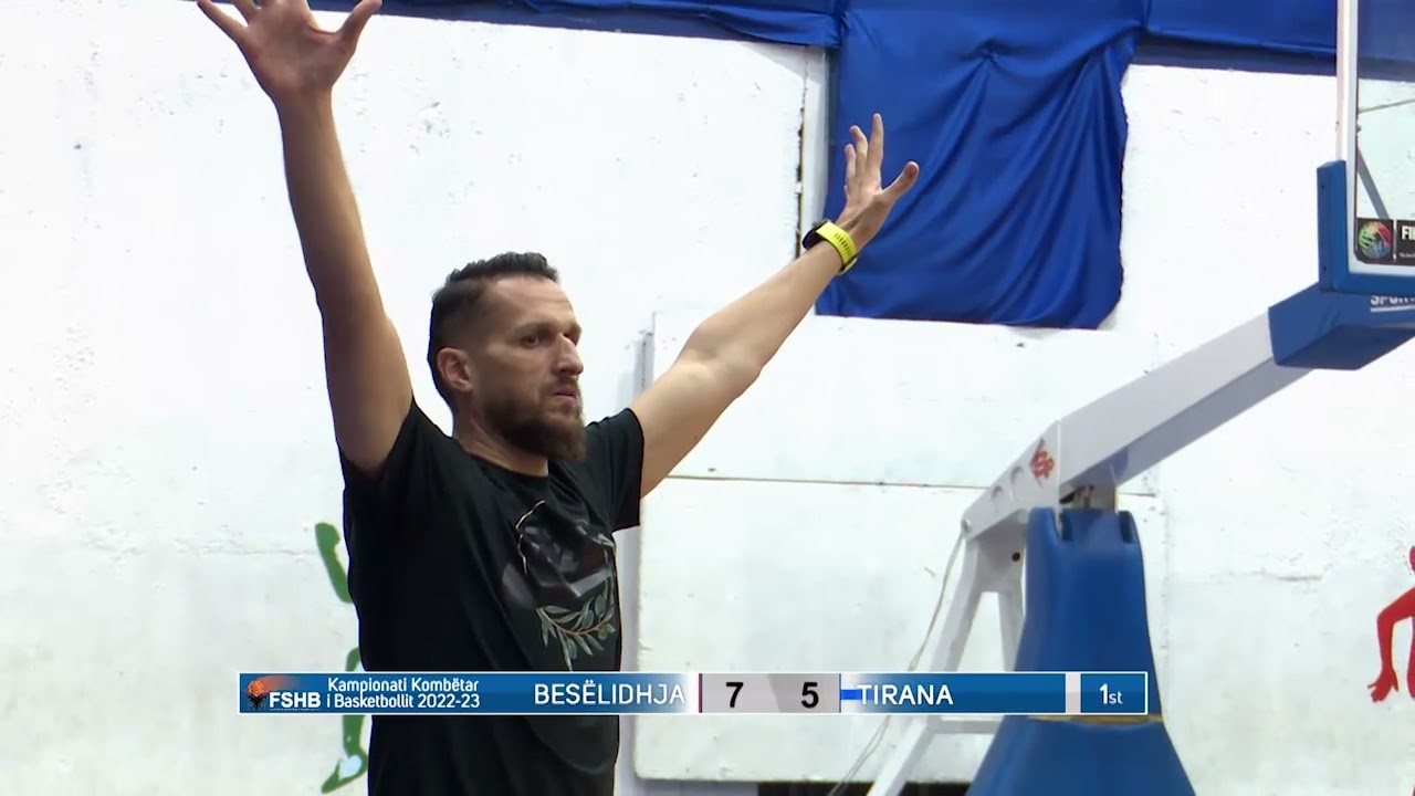 Tirana vs Beselidhja finals game 5 1st half