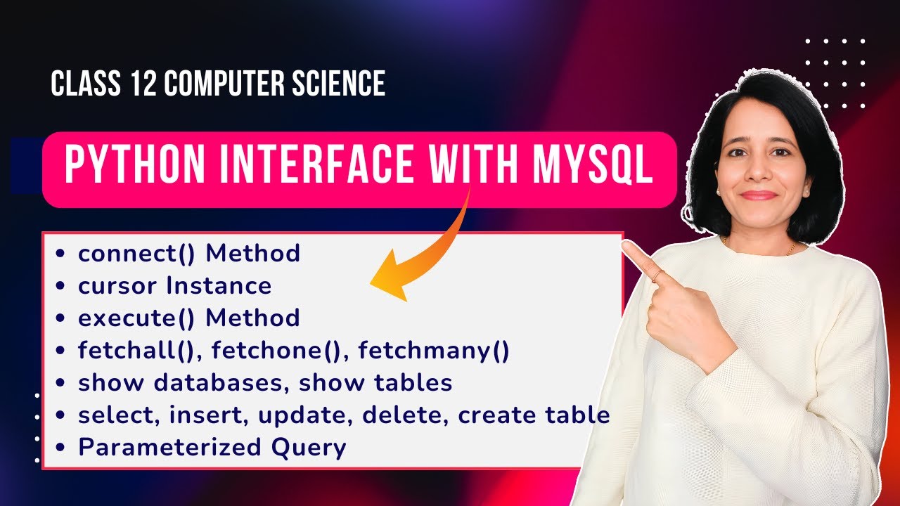 Python Interface with MySQL | REVISION | Class 12 Computer Science | ENGLISH