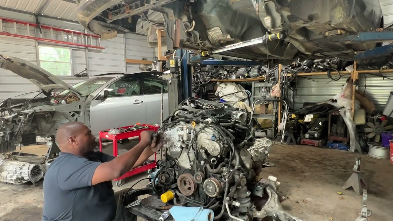 How to replace  the variable valve timing control VTC solenoid on the 2008 infiniti G35