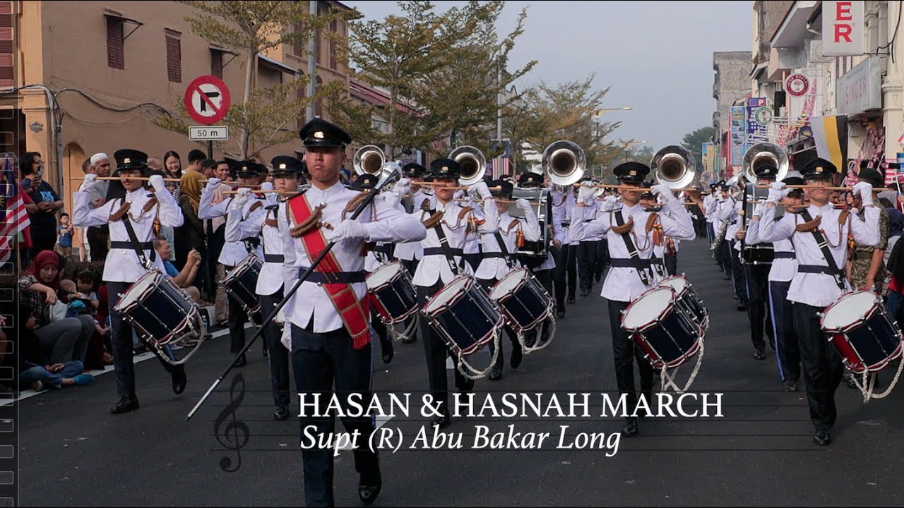 Marching with SMJK Nan Hwa Band 03 - Hasan & Hasnah March