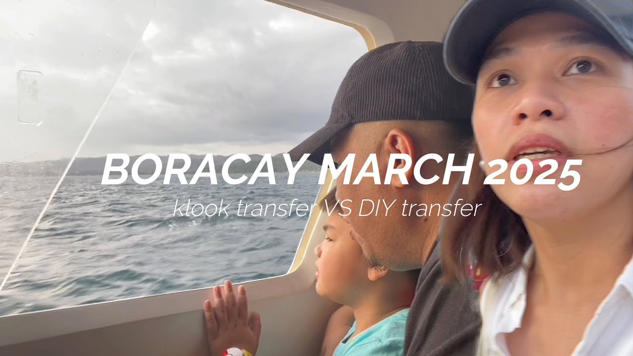 BORACAY VLOG: CATICLAN AIRPORT TO ISLAND | KLOOK vs DIY TRANSFER | HOW TO GO TO BORACAY?