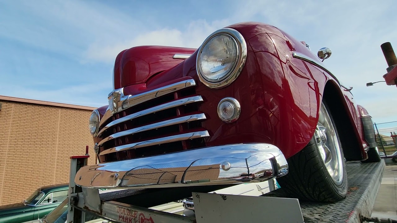 1948 Ford Deluxe Convertible Street Rod Pre Purchase Inspection Underbody and Lower Panel