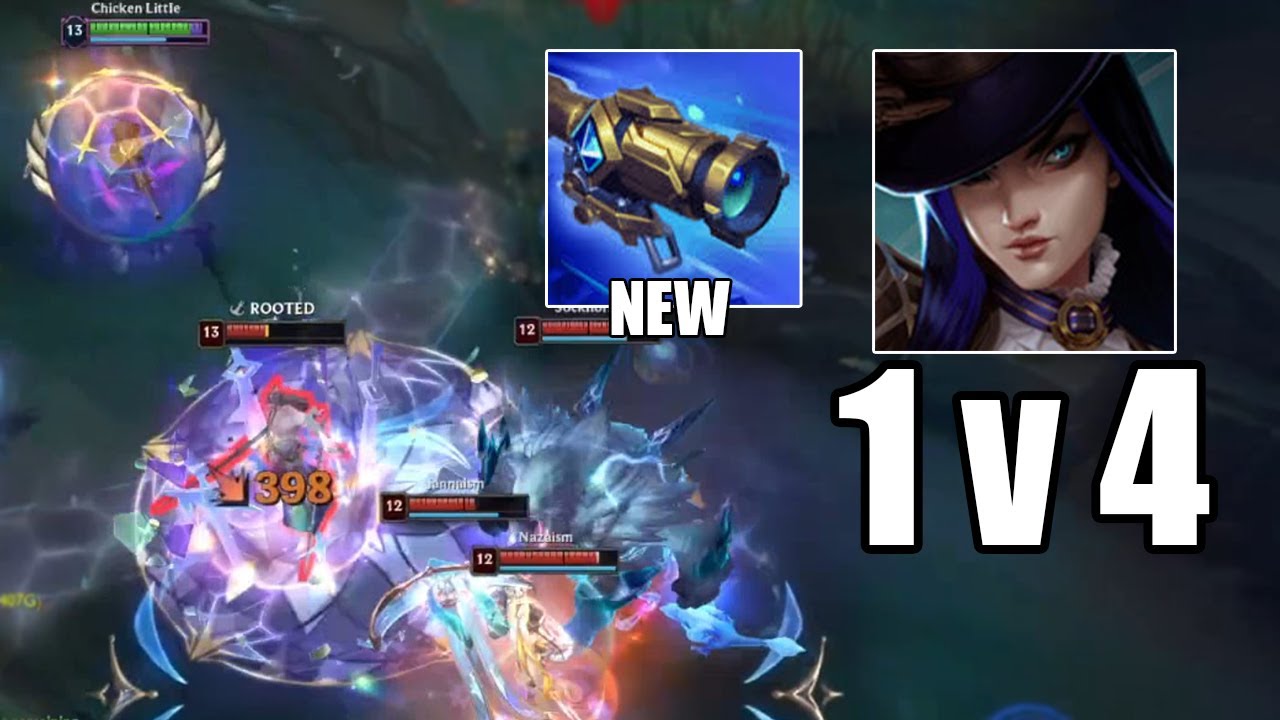 CAITLYN WITH NEW *HEXOPTICS* ITEM LOOKS CRAZY
