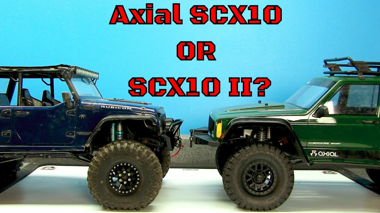 Axial SCX10 Or SCX10 II Comparison